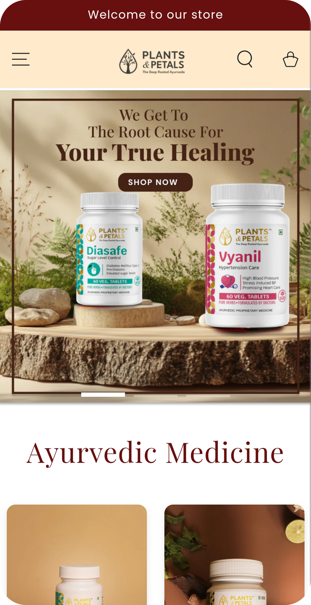 Scalable Shopify website developed for fast-growing business