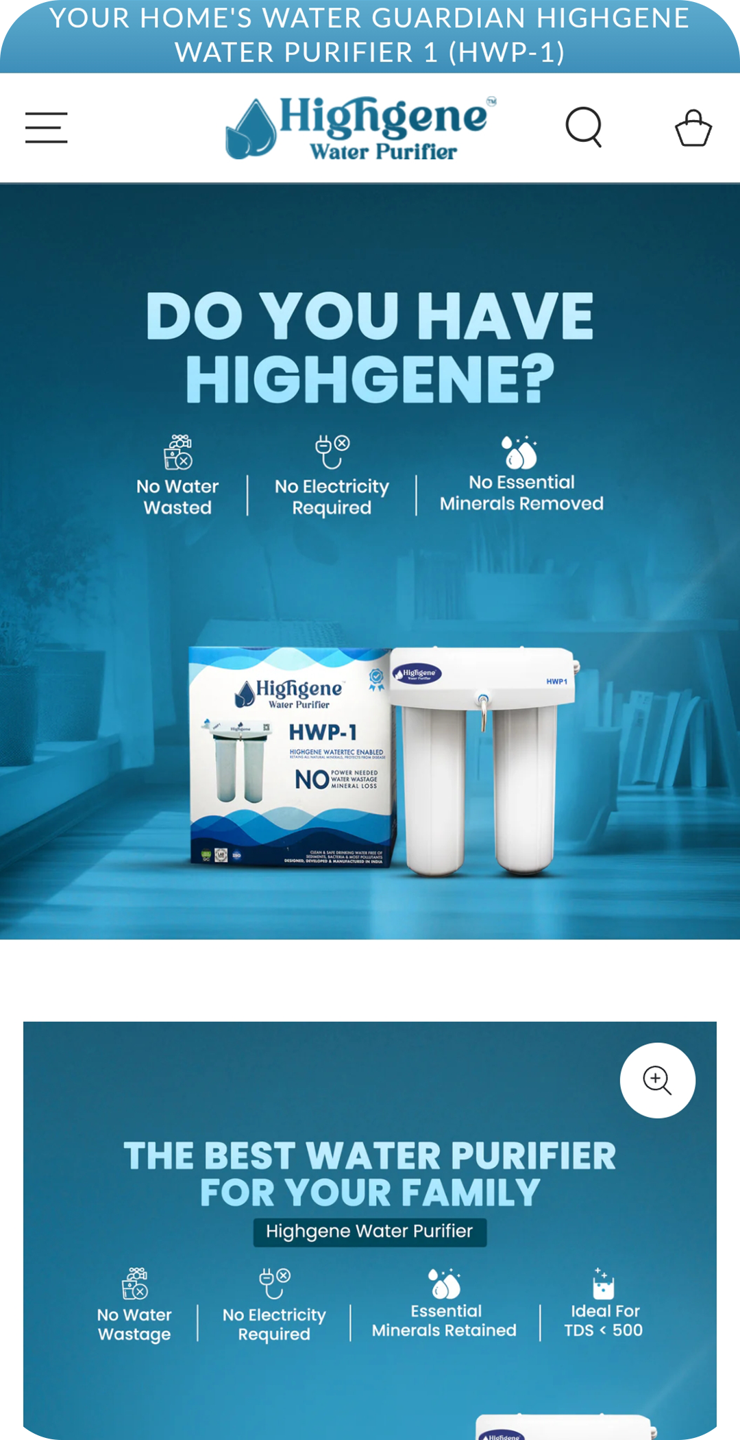 High-performance Shopify store developed for D2C business